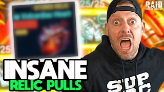 We got SO LUCKY pulling INSANE Relics in Raid