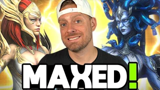 We just MAXED 2 S-Tier Legendary Champions