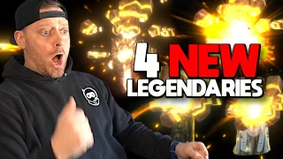 Unlocking 4 NEW Legendary Champions in Raid Shadow Legends