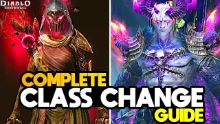 How To Effectively Transition to a NEW Class in Diablo Immortal - Class Change Guide