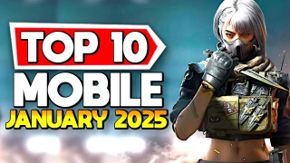 Top 10 NEW Mobile Games January 2025 iOS + Android